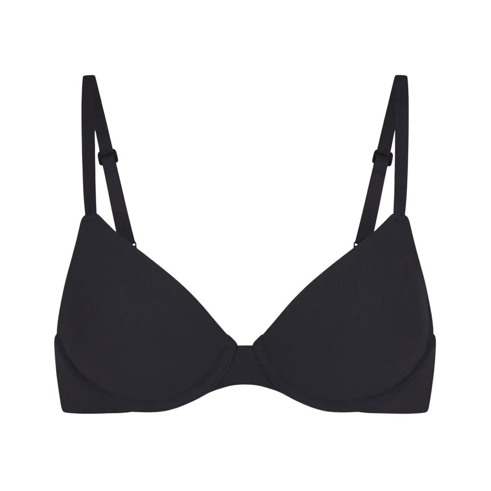 Skims Fits Everybody Tshirt Bra - Onyx - NWT - 34C